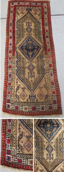 Antique Serab - 2.10 x 7