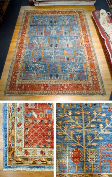 #37155  Lively Bakshayesh 9 x 11.9  Afghanistan