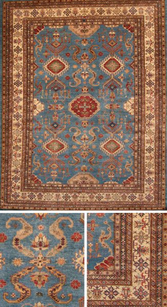 Afghan Kazakh 9.3 x 11.9 Sale Price $3,888.