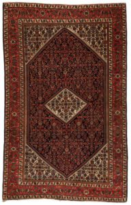 28473-Antique_Persian_Sarouk_Ferreghan-4'2''x6'7''-Persia