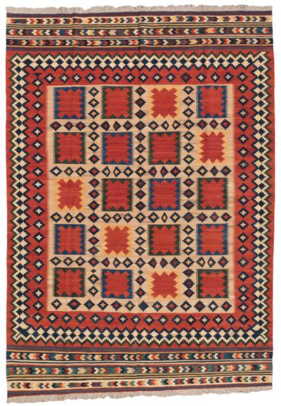 Persian Kashkuli Kilim Rug