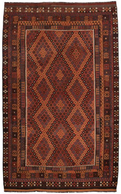 Afghan Maimana Kilim Oversized Rug