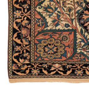 26847-Antique_Sarouk_Ferreghan-3'5''x5'0''-Persia-c