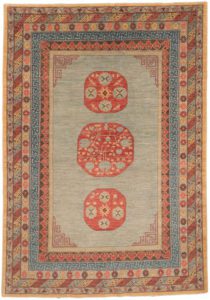 37497-LXT101A-9-Luxe_Tribal_Blue_Khotan-9'0''x12'0''-Afghanistan