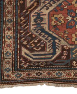 37705-Antique_Lenkoran_Kazakh-4'9''x8'5''-Caucasus-c