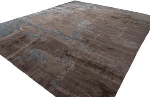 38360-Kangmar_Contemporary_Tibetan_Isles_Wool_and_Silk_Rug-12'0''x15'0''-Nepal-3