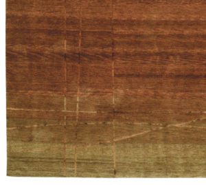 KAN128A-Tibetan_Scaffold_Gold_Rust_Wool_Silk_Rug-Nepal-Border