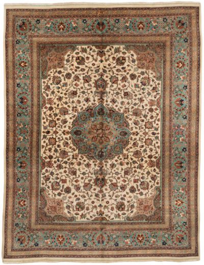Antique Fine Persian Tabriz Rug
