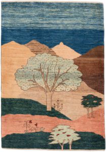 38540-Ultimate_Perisan_Gabbeh_Folk_Life-2'10''x4'0''-Iran-1