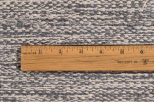 38557-EWV102B-Essential_Woven_Checkers_White_Blue_Wool_Rug-2'0''x2'0''-India-7