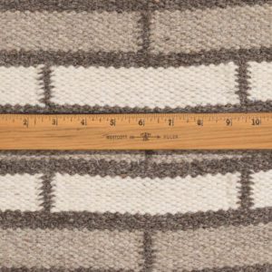 38579-EWV112A-Essential Woven_Pattern_Natural_Wool_Rug-2'0''x2'0''-India-5