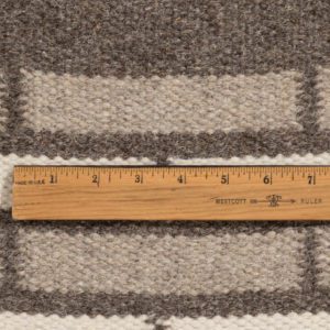 38579-EWV112A-Essential Woven_Pattern_Natural_Wool_Rug-2'0''x2'0''-India-7