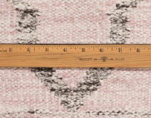 38582-EWV110A-Essential_Woven_Pattern_Pink_Rug-2'0''x2'0''-India-5