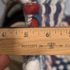 38585-EWV102A-Essential_Woven_Checkers_Red_White_Blue_Wool_Rug-2'0''x2'0''-India-6