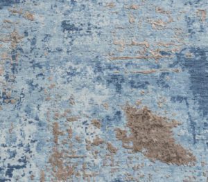 modern wool and silk rug