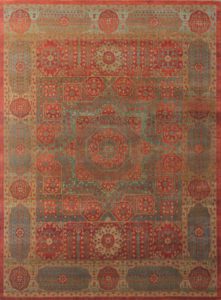 38600-Fine_Mamluk_Vegetable_Dyed_Wool_Rug-9'0''x12'0''-India-1
