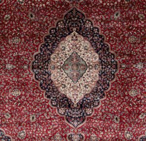 33630-Fine_Kashan_Medallion_Oversized_Wool_Rug-12'0''x15'1''-India-1-3