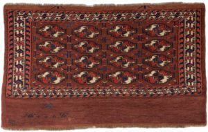 antique chuval yomut bokara rug