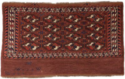 antique chuval yomut bokara rug