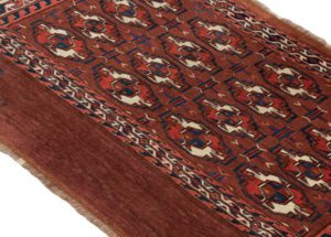antique chuval yomut bokara rug