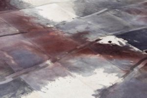 leather rug