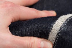 leather rug