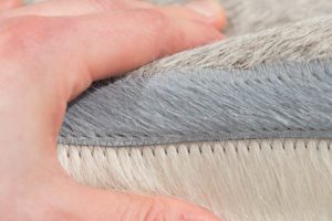 leather rug