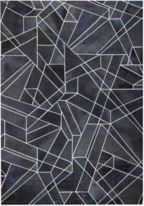 leather rug
