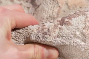 wool and silk rug