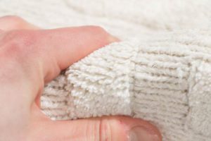 linen rug