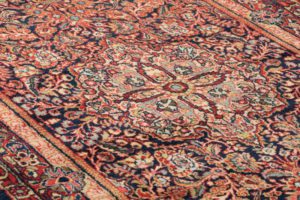 semi-antique persian sarouk rug