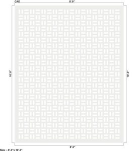 linen rug