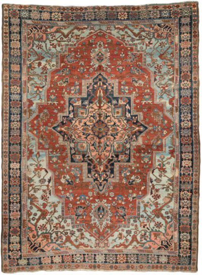 antique bakshaish rug