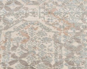 modern wool and silk rug