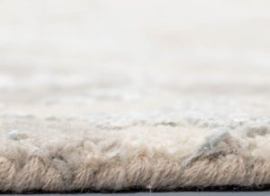 modern wool and silk rug