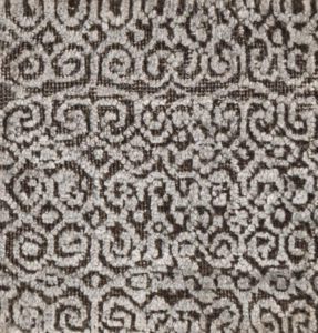 modern sari silk and wool rug