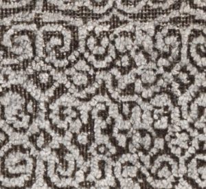 modern sari silk and wool rug