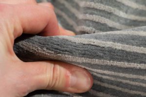 wool and silk rug