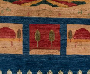 gabbeh wool rug