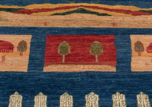 gabbeh wool rug