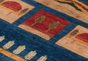 gabbeh wool rug