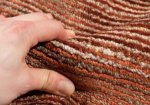 viscose wool rug