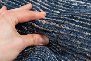 viscose wool rug