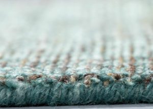 viscose wool rug
