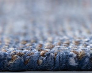 viscose wool rug