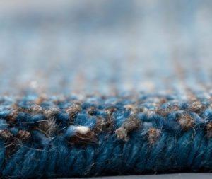 viscose wool rug