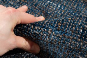 viscose wool rug