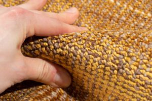 viscose wool rug