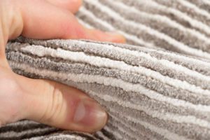 silk linen cotton rug