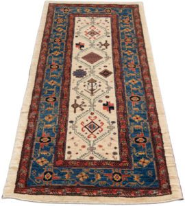 khamsehbaf wool runner rug